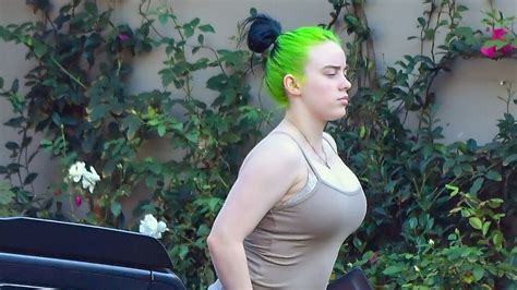 billie eilish real boobs